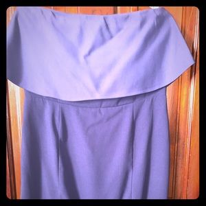 Navy Boutique strapless dress